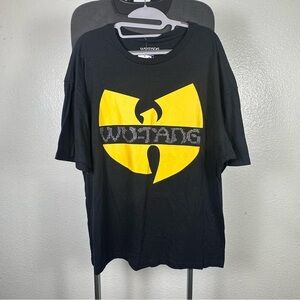 Wu-Tang Clan Black and Yellow Short Sleeve Tee
